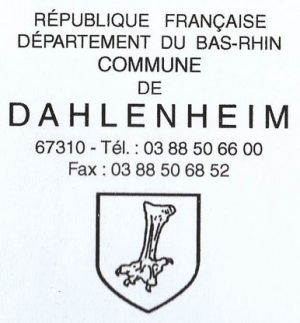 Blason de Dahlenheim