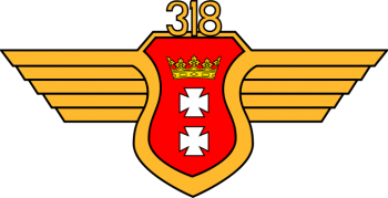 Coat of arms (crest) of the No 318 (Polish) Squadron, Royal Air Force
