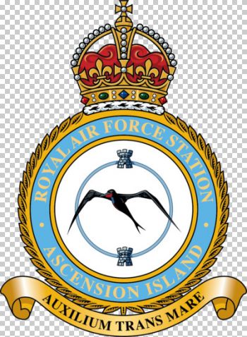 Coat of arms (crest) of RAF Station Ascension, Royal Air Force