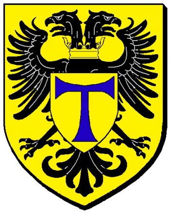 Blason de Saint Antoine l'Abbaye/Arms (crest) of Saint Antoine l'Abbaye