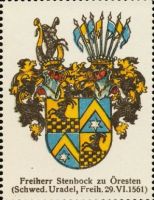 Wappen Freiherr Stenbock zu Öresten