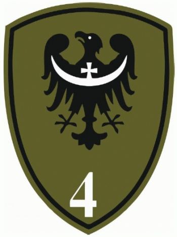 Coat of arms (crest) of 4th Regional Logistics Base, Polish Army