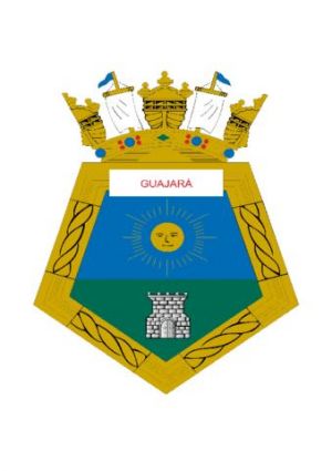 Coat of arms (crest) of the Patrol Ship Guajará, Brazilian Navy