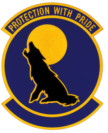 Coat of arms (crest) of the 152nd Weapons System Security Flight, Nevada Air National Guard