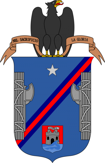 Arms of 33rd Infantry Regiment Livorno, Italian Army
