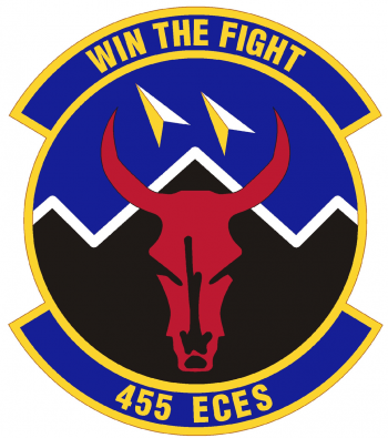 Coat of arms (crest) of the 455th Expeditionary Civil Engineer Squadron, US Air Force