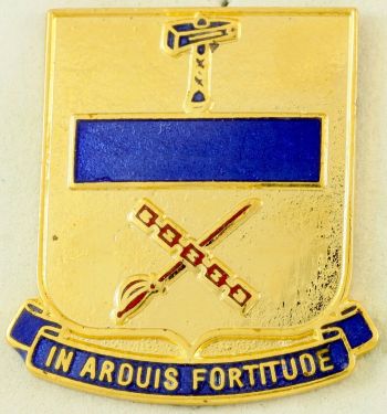 Coat of arms (crest) of the 960th Air Base Security Battalion, US Army