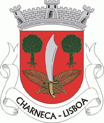 Brasão de Charneca/Arms (crest) of Charneca