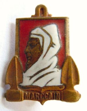 Coat of arms (crest) of Escort Le Marocain, French Navy