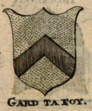 Arms (crest) of Edmund Stafford