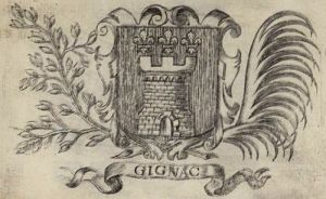 Coat of arms (crest) of Gignac (Hérault)