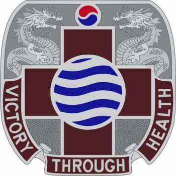 Coat of arms (crest) of MEDDAC Korea, US Army