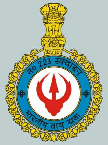 Blason de No 223 Squadron, Indian Air Force/Arms (crest) of No 223 Squadron, Indian Air Force