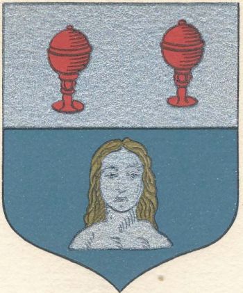 Coat of arms (crest) of Pharmacists and Wigmakers in Saintes