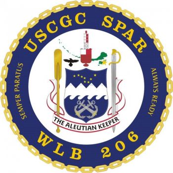 Coat of arms (crest) of the USCGC Spar (WLB-206)