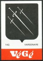 Wapen van Varsenare/Arms (crest) of Varsenare