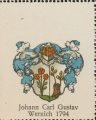 Wappen von Johann Carl Gustav Wernich