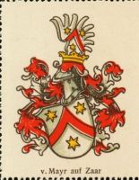 Wappen von Mayr auf Zaar