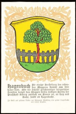 Wappen von/Blason de Hagenbuch (Zürich)