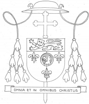 Arms (crest) of John Michael Sherlock