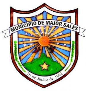 Brasão de Major Sales/Arms (crest) of Major Sales