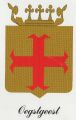 Wapen van Oegstgeest/Coat of arms (crest) of Oegstgeest