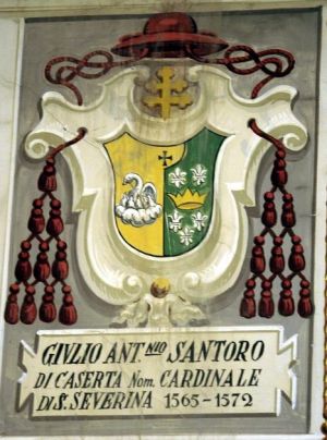 Arms (crest) of Giulio Antonio Santorio