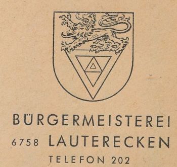 Wappen von Lauterecken/Coat of arms (crest) of Lauterecken