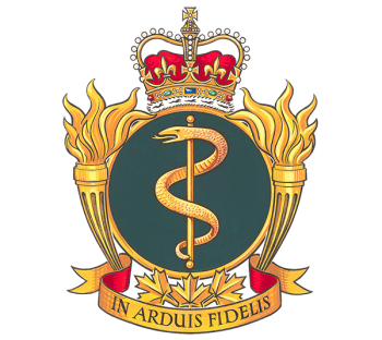 Coat of arms (crest) of the Medical Services School, Canada