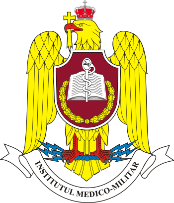 Coat of arms (crest) of the Military-Medical Institute, Bucharest, Romania
