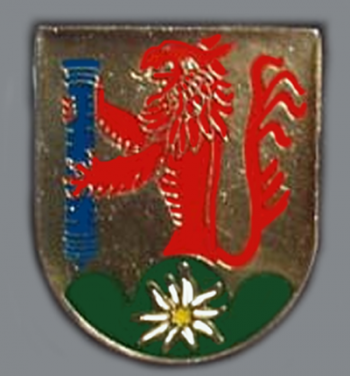 Coat of arms (crest) of the Mountain Artillery Regiment 8, German Army