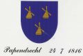Wapen van Papendrecht/Coat of arms (crest) of Papendrecht