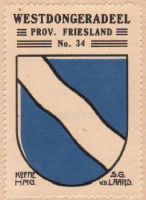 Wapen van Westdongeradeel/Arms (crest) of Westdongeradeel