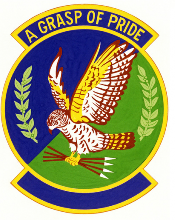 Coat of arms (crest) of the 110th Resource Management Squadron, Michigan Air National Guard