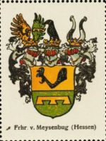 Wappen Freiherren von Meysenburg