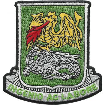 Coat of arms (crest) of the 589th Armor Reconnaissance Battalion, US Army