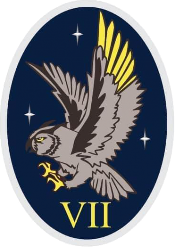 Coat of arms (crest) of the 7th Space Warning Squadron, US Space Force