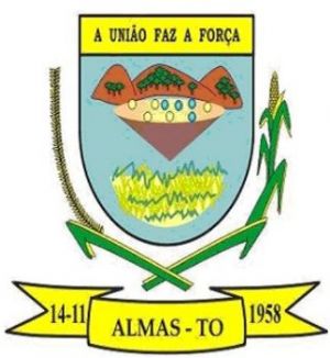 Brasão de Almas (Tocantins)/Arms (crest) of Almas (Tocantins)