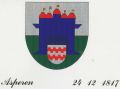 Wapen van Asperen/Coat of arms (crest) of Asperen