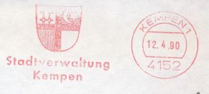 Wappen von Kempen/Coat of arms (crest) of Kempen
