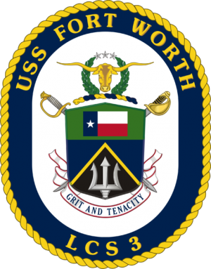 Arms of Littoral Combat Ship USS Fort Worth (LCS-3)