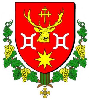 Blason de Moulins-Saint-Hubert/Coat of arms (crest) of {{PAGENAME