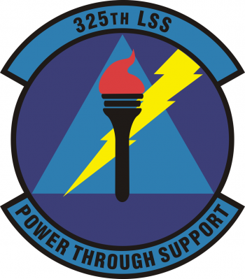Coat of arms (crest) of the 325th Logistics Support Squadron, US Air Force