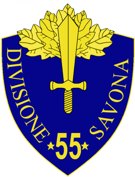 File:55th Infantry Division Savonna, Italian Army.png