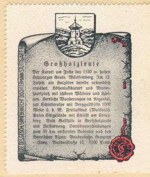 Wappen von Grossholzleute