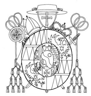 Arms (crest) of Wolfgang Hannibal von Schrattenbach