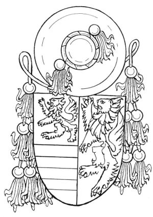 Arms (crest) of Betrand du Pouget