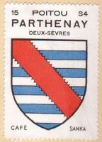 Blason de Parthenay/Arms (crest) of Parthenay
