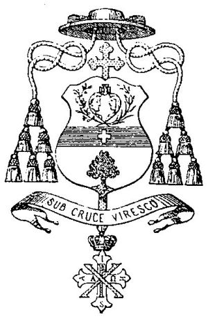 Arms (crest) of René-Marie-Charles Poirier