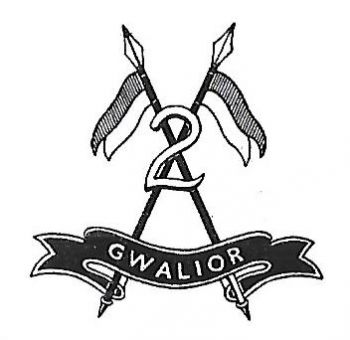 Blason de 2nd Alijah Gwalior Lancers, Gwalior/Arms (crest) of 2nd Alijah Gwalior Lancers, Gwalior